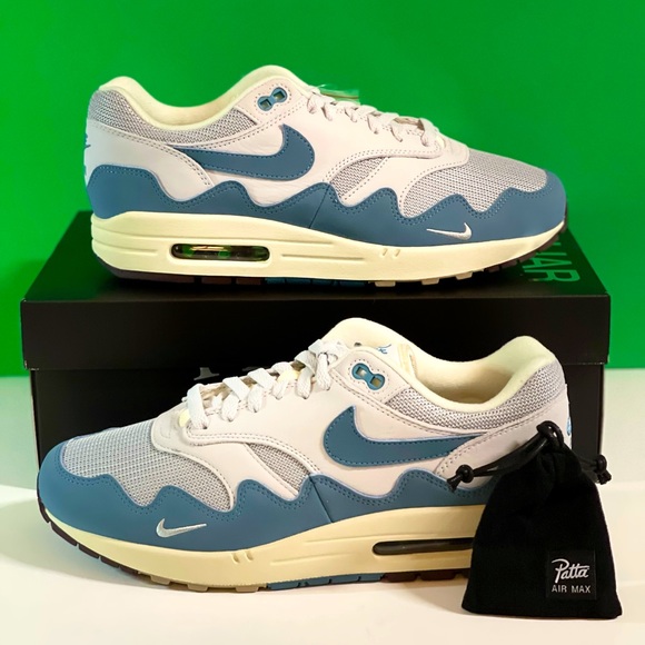 Nike Other - Nike Air Max 1 Patta "Waves Noise Aqua" (With Bracelet)